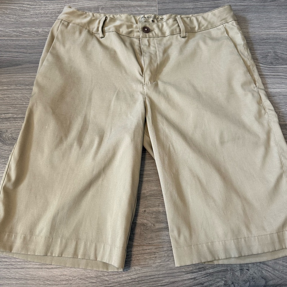 Boy’s Nike Golf Dri-Fit Beige Shorts